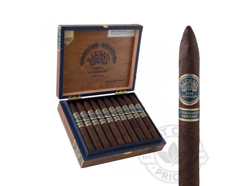 H. Upmann Nicaragua AJ Fernandez Heritage Torpedo - 20 Cigars
