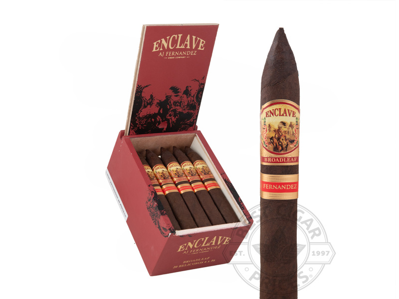 Enclave Broadleaf Belicoso By AJ Fernandez - 20 Cigars