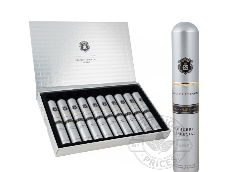 Zino Platinum Crown Chubby Especial Tubos - 10 Cigars