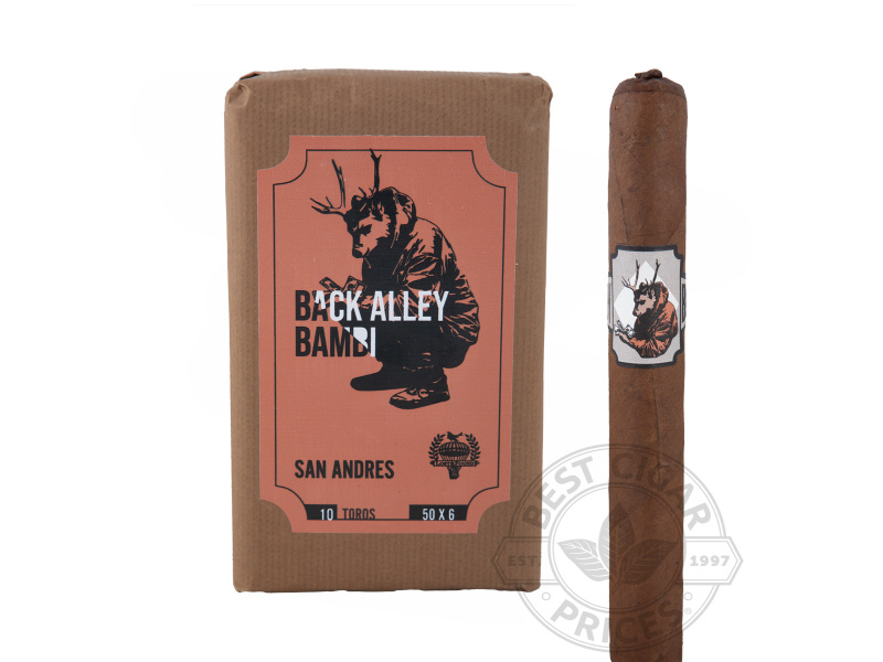 Back Alley Bambi Toro By Caldwell Lost & Found - Bundle - 10 Total Cigars