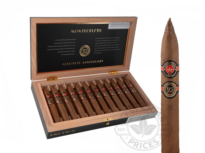 Montecristo 90th Anniversary No. 2 Limited Release - Box of 20