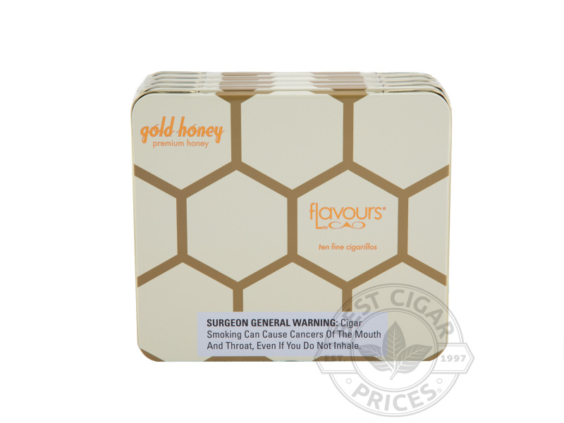 Cao Flavours Gold Honey Cigars - 50 Cigarillos