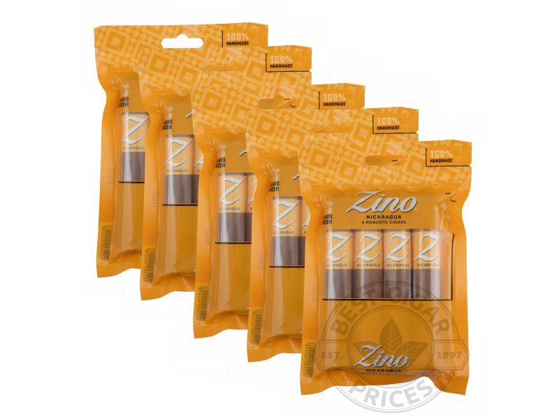Zino Nicaragua Robusto 20-cigar Fresh Packs - Sealed Packs - 20 Total Cigars