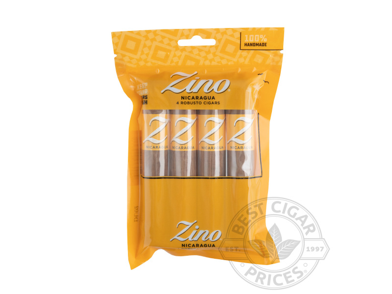Zino Nicaragua Robusto 20-cigar Fresh Packs - 4 Cigars
