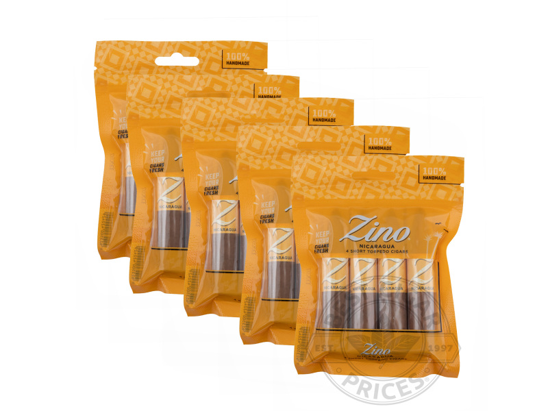Zino Nicaragua Short Torpedo 20-cigar Fresh Packs - Sealed Packs - 20 Total Cigars
