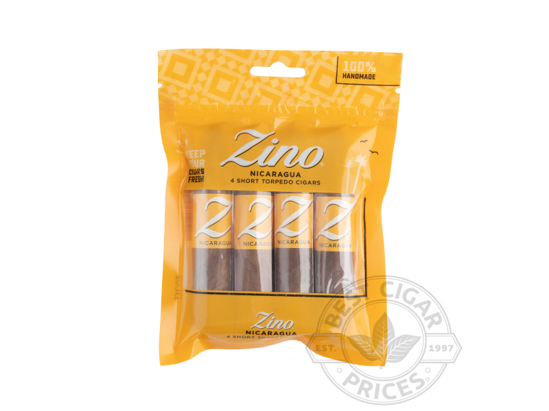 Zino Nicaragua Short Torpedo 20-cigar Fresh Packs - 4 Cigars