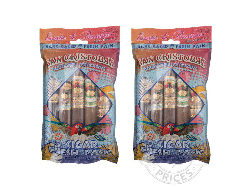 San Cristobal Rated Fresh Pack Sampler - 10 Cigars
