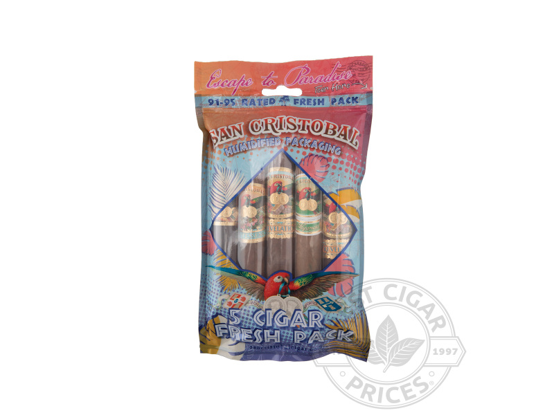 San Cristobal Rated Fresh Pack Sampler - 5 Cigars