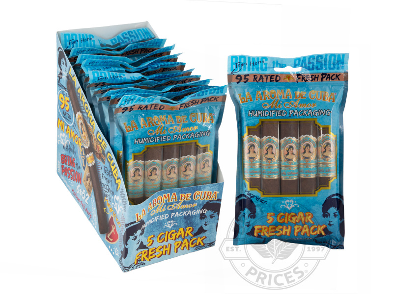 La Aroma De Cuba Mi Amor Magnifico Fresh Pack - Sealed Packs - 50 Total Cigars