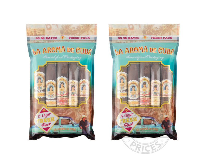 La Aroma De Cuba 92-95 Rated Fresh Pack Sampler - 10 Cigars