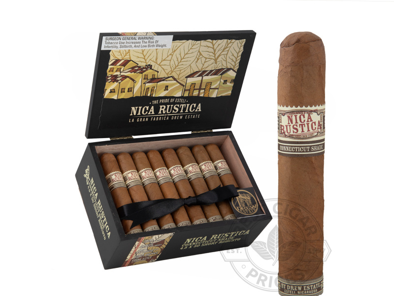 Nica Rustica Shade Short Robusto - 25 Cigars