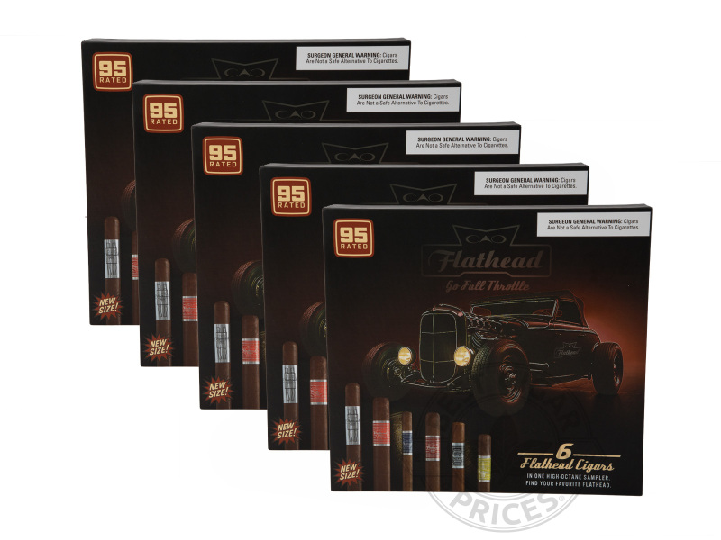 CAO Flathead 30-Cigar Ubersampler - 30 Cigars