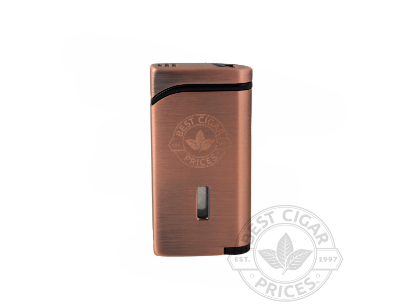 H. Upmann Concorde Dual Torch Lighter By Vertigo - Gunmetal - Box of 20