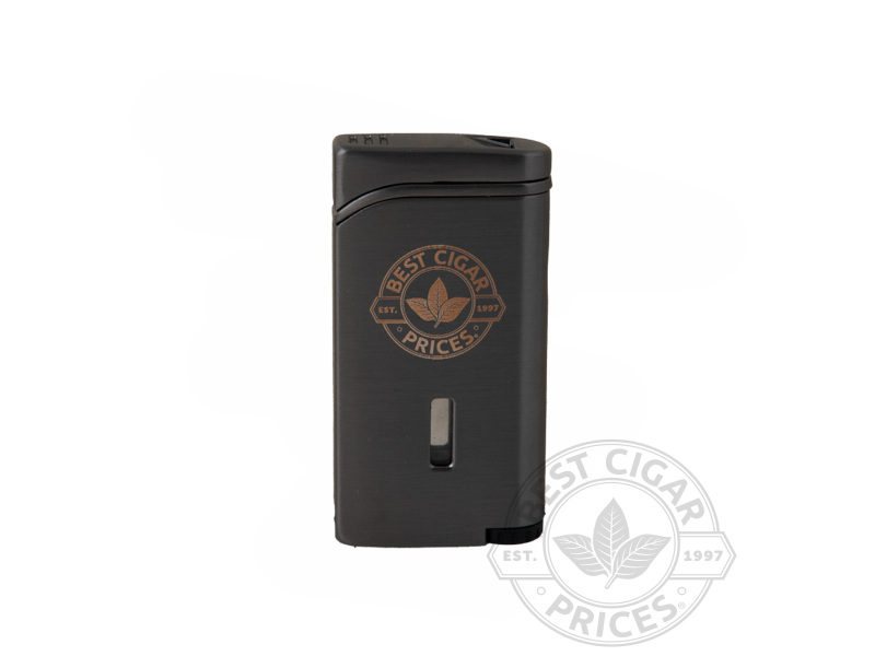 H. Upmann Concorde Dual Torch Lighter By Vertigo - Gunmetal - Box of 20
