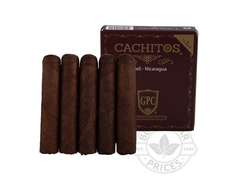 Cachitos Maduro Cigars 40-packs - Pack - 5 Total Cigars