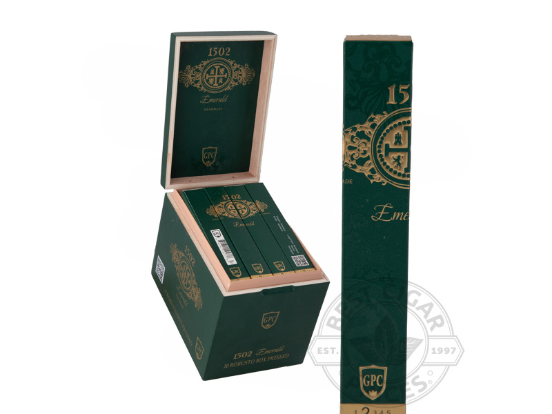 1502 Emerald Robusto Cigars - 20 Cigars