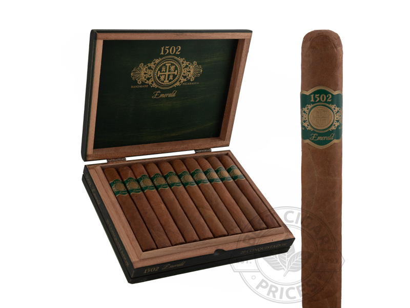 1502 Emerald Conquistador Cigars - 20 Cigars