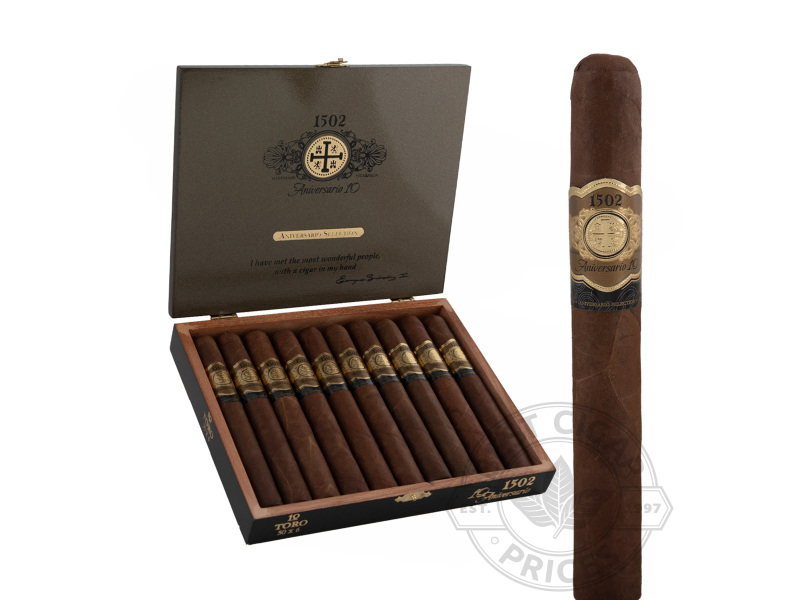 1502 Aniversario 10 Toro Cigars - 10 Cigars