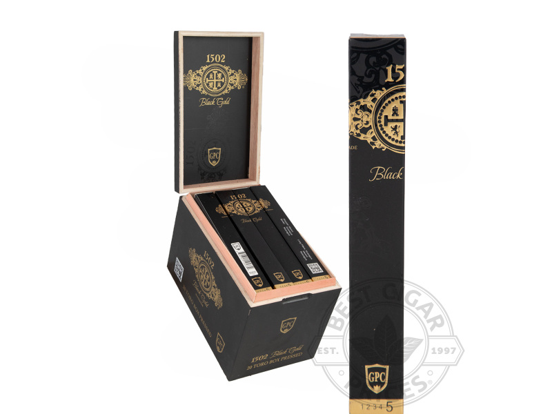 1502 Black Gold Toro Cigars - 20 Cigars