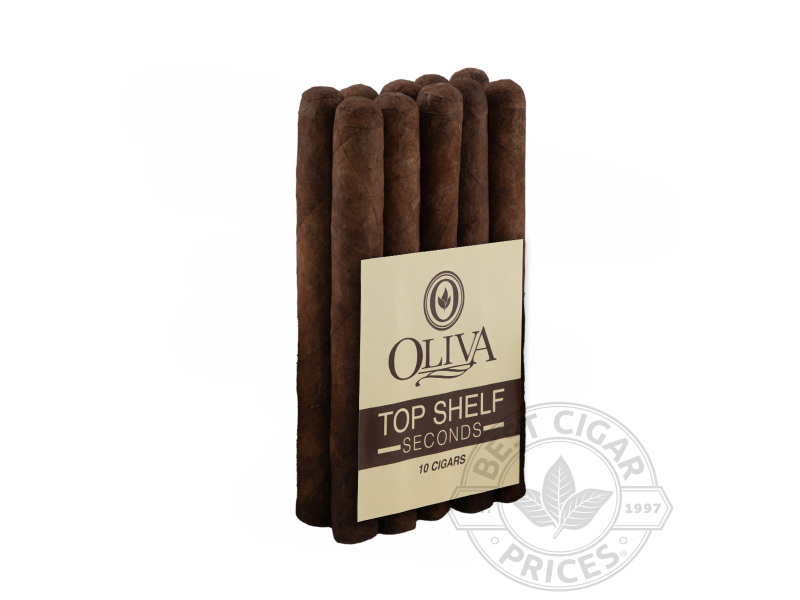 Oliva Top Shelf Seconds Maduro Churchill Cigars - Bundle - 10 Total Cigars
