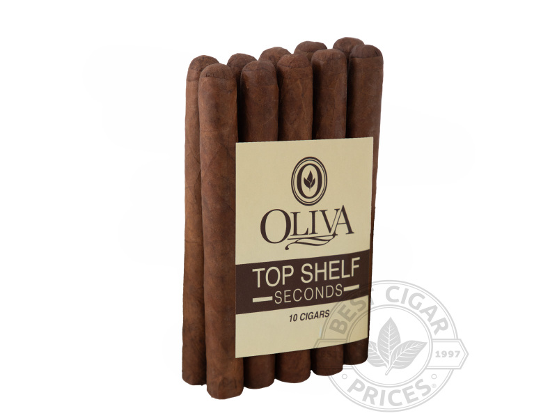 Oliva Top Shelf Seconds Sun Grown Churchill Cigars - Bundle - 10 Total Cigars
