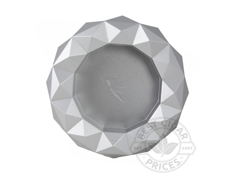 Quasar Round Ashtray - Silver - Box of 20