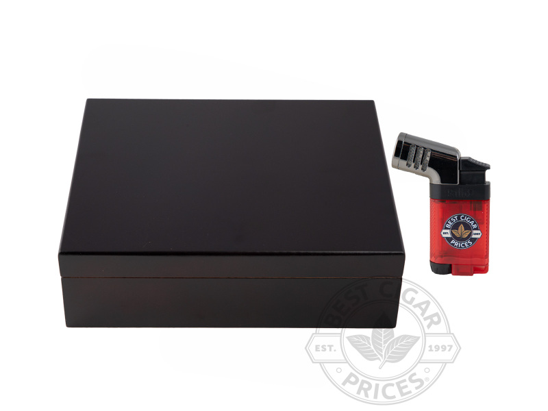 Stash-n-ash Humidor & Lighter Gift Set - Box of 20