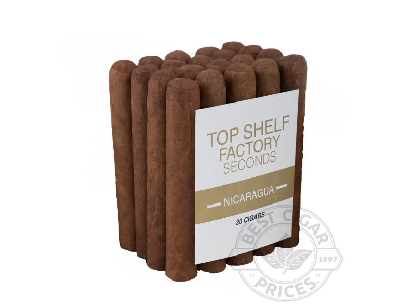 Top Shelf Factory Seconds Nicaragua Habano 5 X 52 Cigars - Bundle - 20 Total Cigars