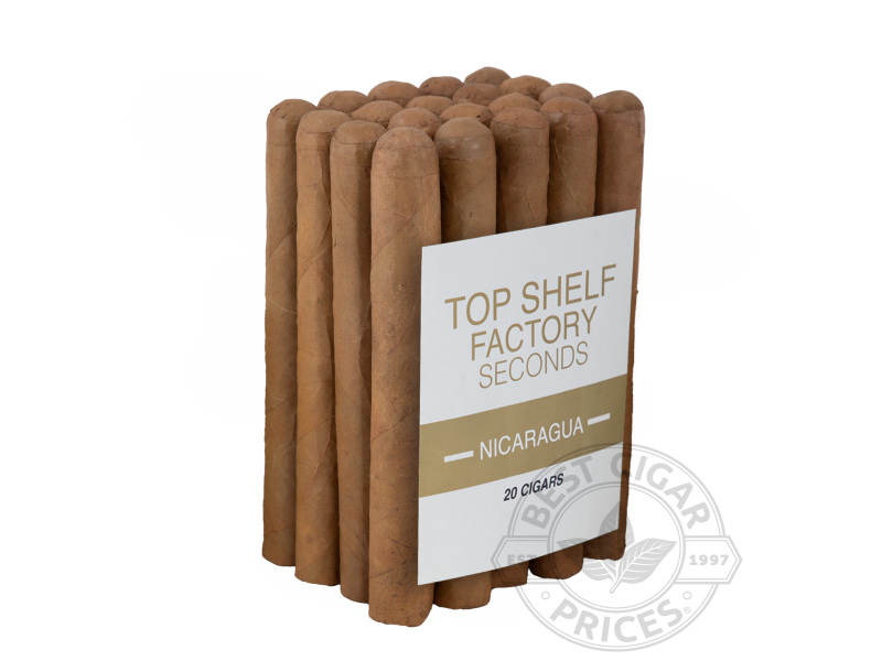 Top Shelf Factory Seconds Nicaragua Connecticut 6 X 50 Cigars - Bundle - 20 Total Cigars