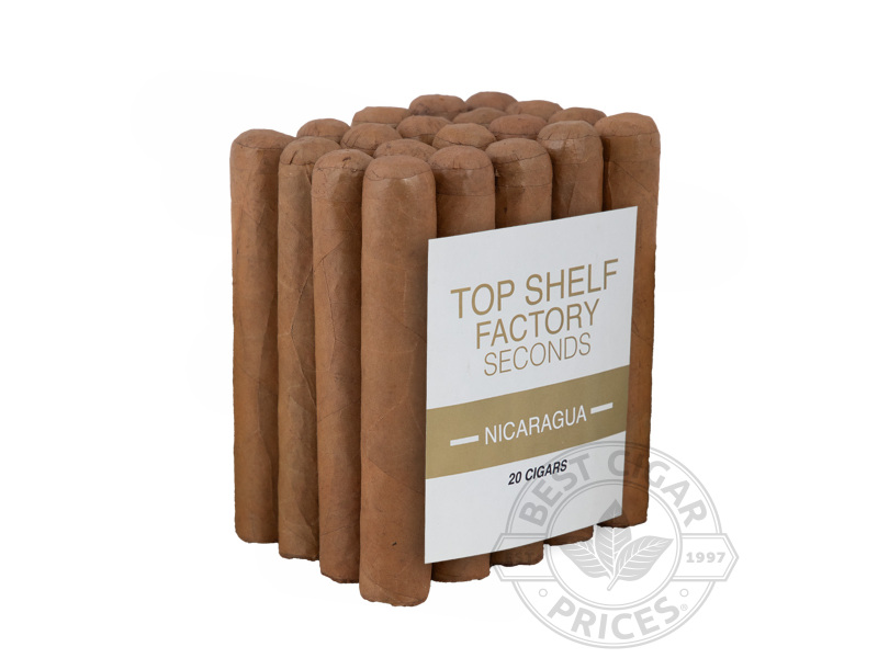 Top Shelf Factory Seconds Nicaragua Connecticut 5 X 54 Cigars - Bundle - 20 Total Cigars