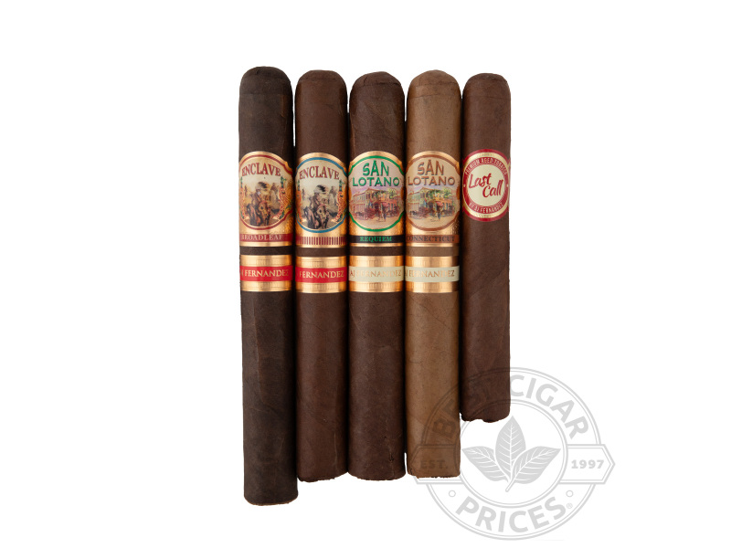 AJ Fernandez 5 Cigar Fresh Pack Sampler - 5 Cigars