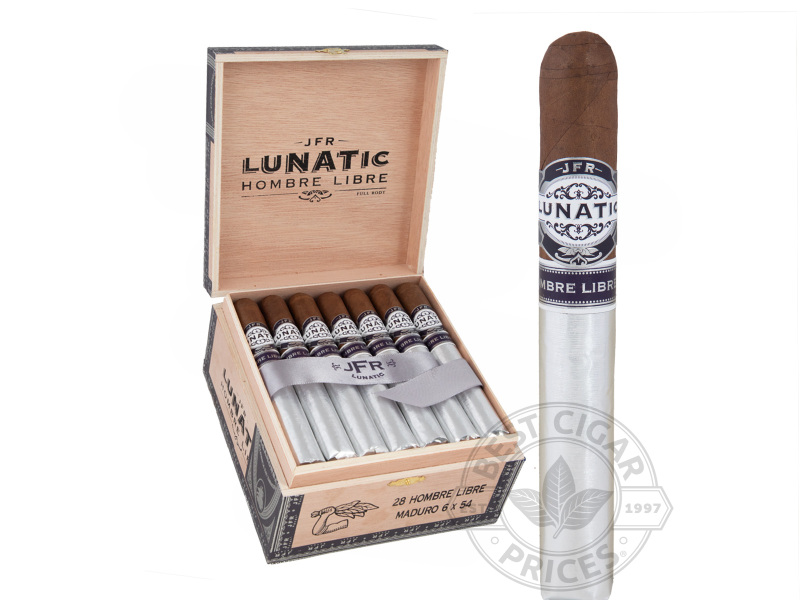 Jfr Lunatic Hombre Libre Maduro Cigars - 28 Cigars
