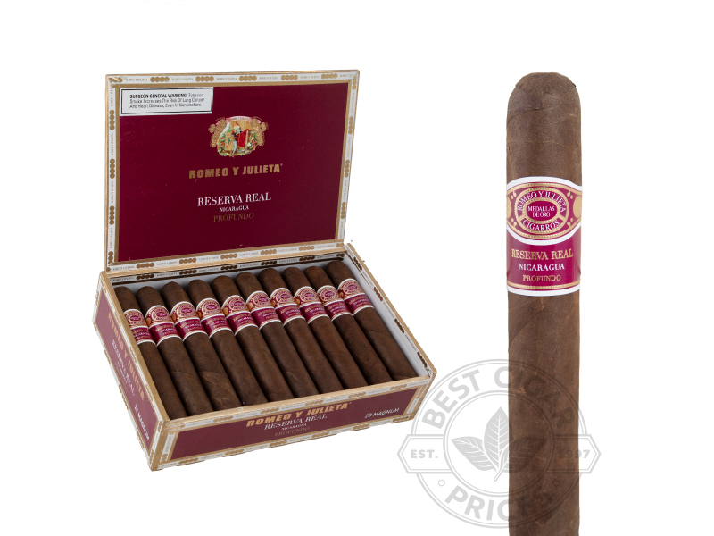 Romeo Y Julieta Reserva Real Nicaragua Profundo Magnum Cigars - 20 Cigars