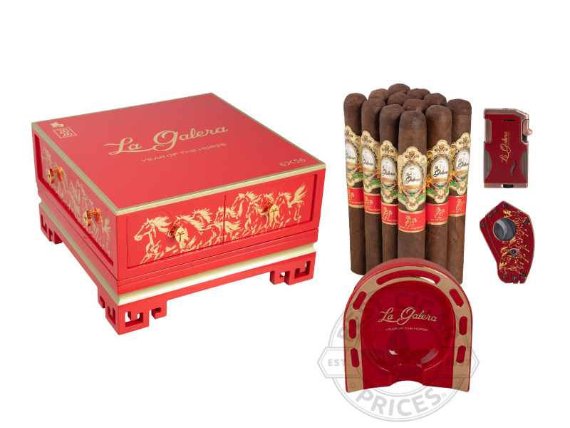 La Galera Year Of The Horse 2026 Cigars - 12 Cigars with Accessory