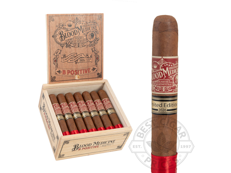 Crowned Heads Blood Medicine B Positive Le Robusto - 21 Cigars