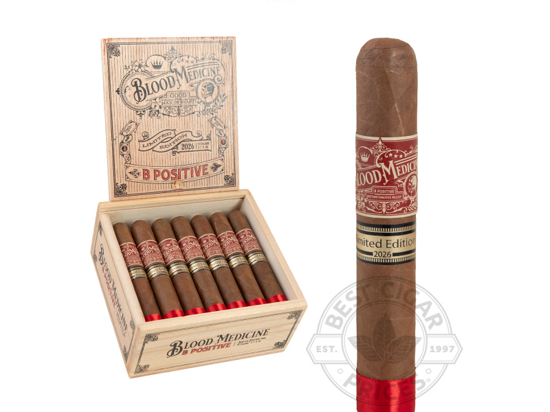 Crowned Heads Blood Medicine B Positive Le Gran Robusto Cigars - 21 Cigars