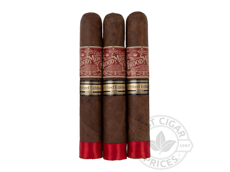 Crowned Heads Blood Medicine B Positive Le Gran Robusto Cigars - 3 Cigars