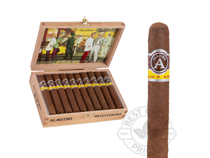Aladino Corojo Petite Corona Cigars - 20 Cigars