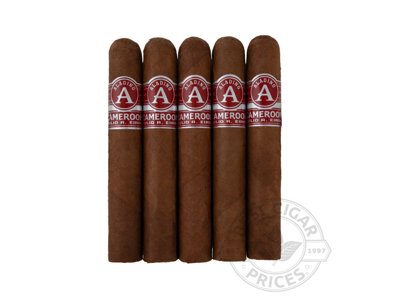 Aladino Cameroon Robusto Cigars - 5 Cigars