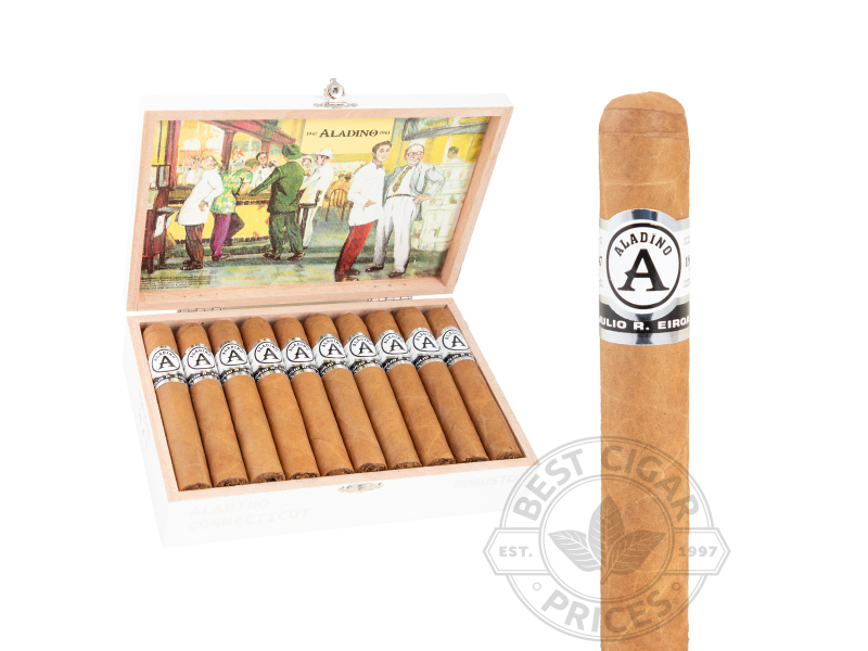 Aladino Connecticut Robusto Cigars - 20 Cigars