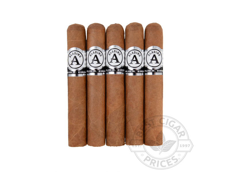 Aladino Connecticut Robusto Cigars - 5 Cigars