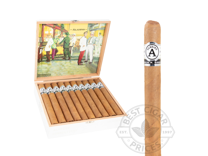 Aladino Connecticut Churchill Cigars - 20 Cigars