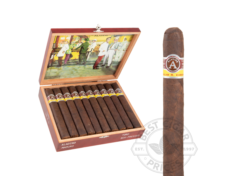 Aladino Maduro Toro Cigars - 20 Cigars