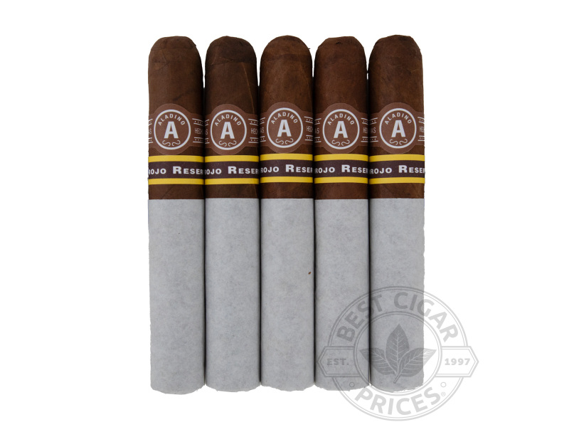 Aladino Corojo Reserva Robusto Cigars - 5 Cigars