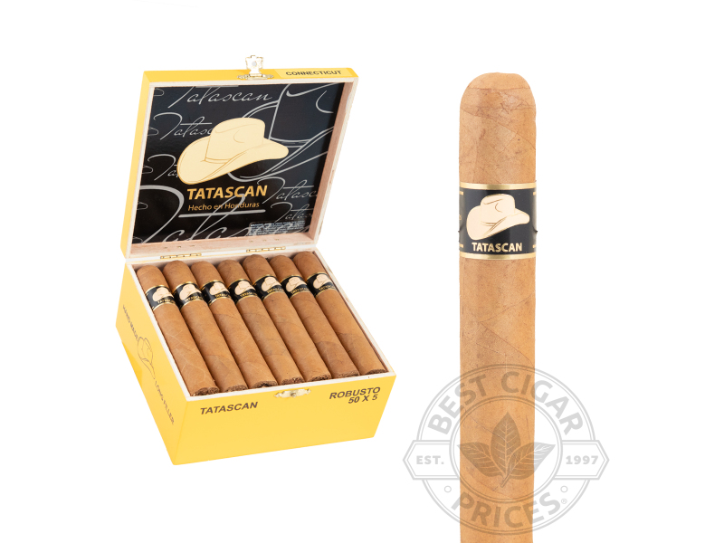 Tatascan Sweet Tip Connecticut Robusto Cigars - 20 Cigars