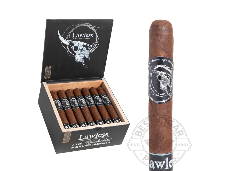 Black Label Trading Co. Lawless Robusto Real - 20 Cigars