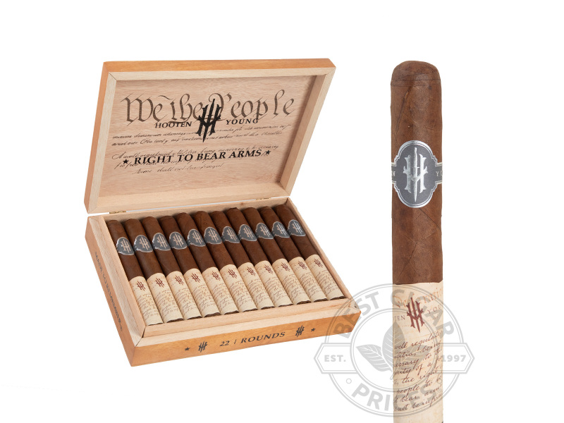 Hooten Young Right To Bear Arms Toro Cigars - 22 Cigars