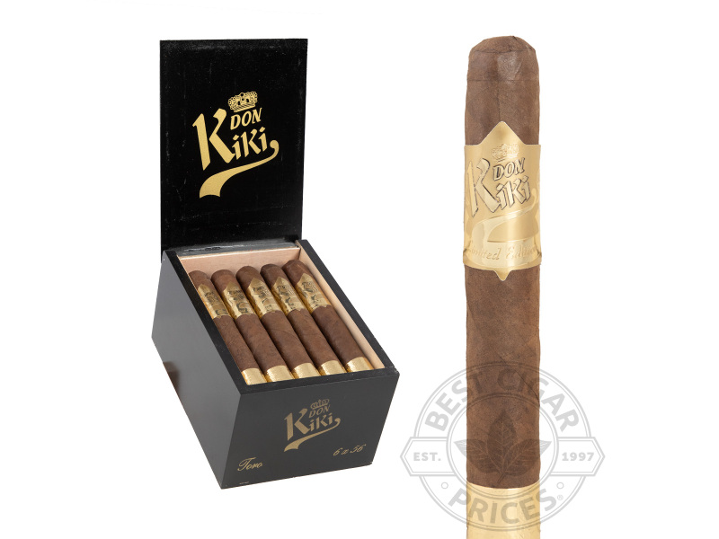 Don Kiki Vintage Selection Gold Label Toro Cigars - 20 Cigars