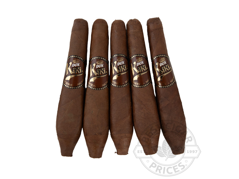 Don Kiki Brown Label Figurado Cigars - 5 Cigars
