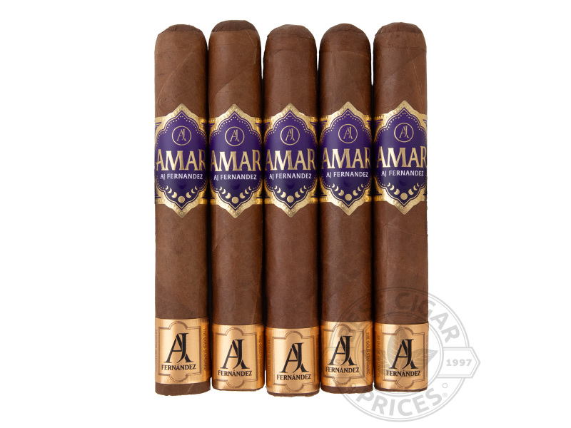 Amar By Aj Fernandez Robusto Cigars - 5 Cigars
